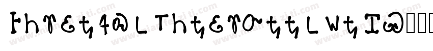 Phoreus Cherokee Sem字体转换